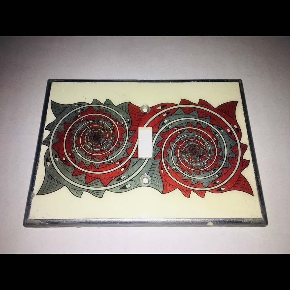 Decorative Wallplate Cover (single flush middle)